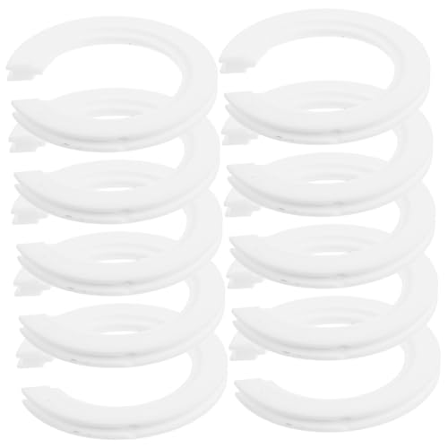 Ipetboom 10 Stück Teiliges Adapterring Lampenfassung Kunststoff Universeller Lampenschirm reduzierring Langlebig und Installieren Kompatibel mit Vielfältigen Leuchten von Ipetboom