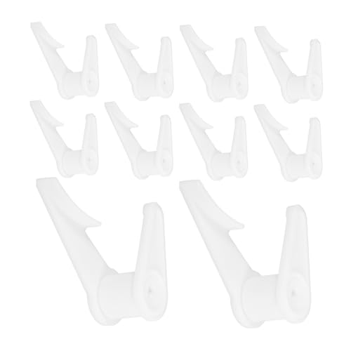 Ipetboom 10 Stück Teiliges Deckenlampen Clips aus Kunststoff Stabile Lampenschirm Befestigung Einfache Montage Lampenschirm Halterung für LED Deckenleuchten Sicherer Halt und Ästhetisches von Ipetboom