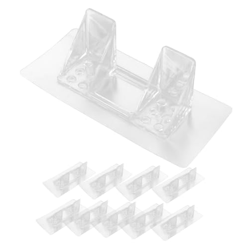 Ipetboom 10 Stück Teiliges Extra Große Regalbodenträger aus Stabilem Bohrfreier Einlegebodenhalter für Küchen Bad Kleiderschränke Robust und Belastbar für Sichere Aufbewahrung Ipetboom 10 Stück Teiliges Extra Große Regalbodenträger aus Stabilem Bohrfreier Einlegebodenhalter für Küchen Bad Kleiderschränke Robust und Belastbar für Sichere Aufbewahrung von Ipetboom