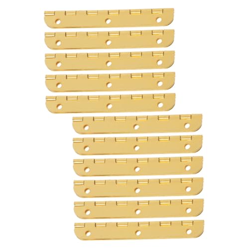 Ipetboom 10 Stück Teiliges Kleine Klavierscharniere aus Öffnung Mini Möbel Holzbox scharnier für Schmuckkästen DIY zubehör Stabile und Sichere Befestigung Ipetboom 10 Stück Teiliges Kleine Klavierscharniere aus Öffnung Mini Möbel Holzbox scharnier für Schmuckkästen DIY zubehör Stabile und Sichere Befestigung von Ipetboom
