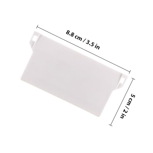 Ipetboom 10 Stück Teiliges PVC Beschwerungsplatten für Vertikaljalousien Weiße Kunststoff Lamellen Gewichte Stabile Bodenplatten Zubehör für Fensterrollos Vielseitig Einsetzbar im Ipetboom 10 Stück Teiliges PVC Beschwerungsplatten für Vertikaljalousien Weiße Kunststoff Lamellen Gewichte Stabile Bodenplatten Zubehör für Fensterrollos Vielseitig Einsetzbar im von Ipetboom