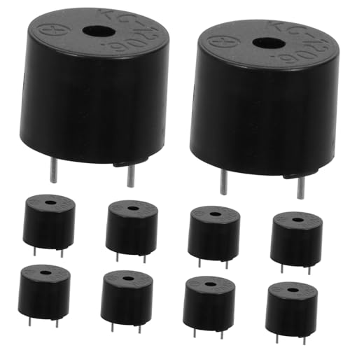 Ipetboom 10 Stück Teiliges Piezo Buzzer Ohm Elektronischer Summer mit Klarem Lautem und Intensiver Durchdringung Kompakt Leicht für Elektronische Geräte Alarme und Kfz Geeignet Ipetboom 10 Stück Teiliges Piezo Buzzer Ohm Elektronischer Summer mit Klarem Lautem und Intensiver Durchdringung Kompakt Leicht für Elektronische Geräte Alarme und Kfz Geeignet von Ipetboom