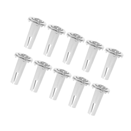 Ipetboom 10 Stück Teiliges Robuste Metall sleeve Inserts mit Eisenkappe Sockel einsätze für Möbel rollenstangen Langlebige Caster Zubehör für Vielseitigen Austausch und Zuverlässige von Ipetboom