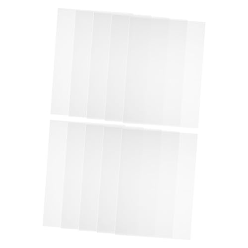Ipetboom 10 Stück Teiliges Transparente PVC Folien Harte Frosted Kunststoffplatten für Bilderrahmen Robuste Vielseitige Schutzfolie für Fotos Langlebige Formstabile Kunststoffblätter Ipetboom 10 Stück Teiliges Transparente PVC Folien Harte Frosted Kunststoffplatten für Bilderrahmen Robuste Vielseitige Schutzfolie für Fotos Langlebige Formstabile Kunststoffblätter von Ipetboom