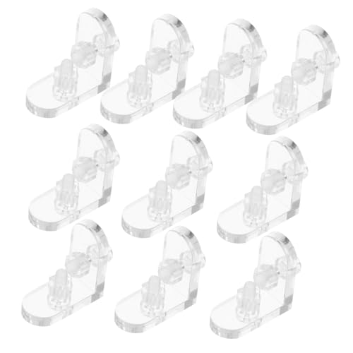 Ipetboom 10 Stück Teiliges Transparentes Acryl für Möbelmontage Passend für Dicke Platten Stabile Eckverbinder mit Kantenschutz Klare Möbelverbinder für Vitrinen und Displays Ipetboom 10 Stück Teiliges Transparentes Acryl für Möbelmontage Passend für Dicke Platten Stabile Eckverbinder mit Kantenschutz Klare Möbelverbinder für Vitrinen und Displays von Ipetboom
