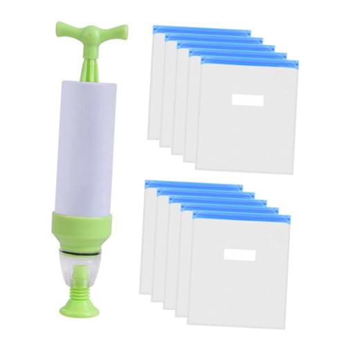 Ipetboom 10 Stück Teiliges Vakuum Aufbewahrungsbeutel für Druckerfilament mit Manueller Pumpe Wiederverwendbare Luftdichte Filament Kompressionsbeutel aus Kunststoff mit Doppellagigem Ipetboom 10 Stück Teiliges Vakuum Aufbewahrungsbeutel für Druckerfilament mit Manueller Pumpe Wiederverwendbare Luftdichte Filament Kompressionsbeutel aus Kunststoff mit Doppellagigem von Ipetboom
