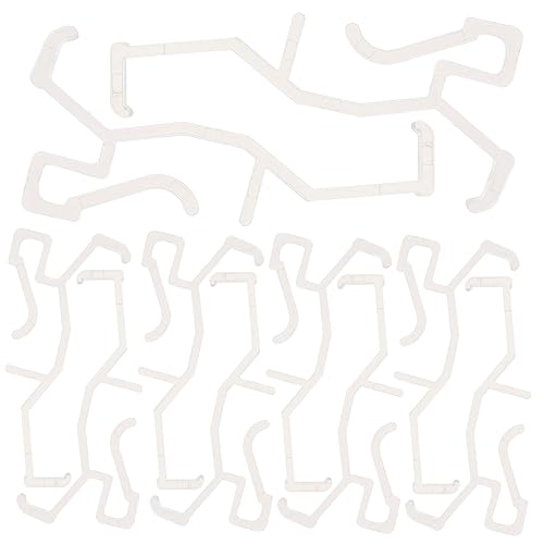 Ipetboom 10 Stück Teiliges Vorhang Clips aus Hochwertigem Kunststoff Unsichtbare Valance Clips Stabile Jalousien Klammern Ersatz für Gebrochene Fensterrollo Zubehör Langlebig und Kompakt Ipetboom 10 Stück Teiliges Vorhang Clips aus Hochwertigem Kunststoff Unsichtbare Valance Clips Stabile Jalousien Klammern Ersatz für Gebrochene Fensterrollo Zubehör Langlebig und Kompakt von Ipetboom