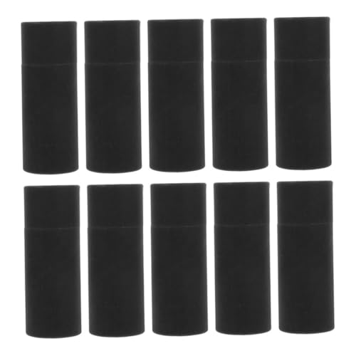 Ipetboom 10 Stück Versandröhren mit Deckel Lebensmittelechte Kraftpapier Rundverpackung für Tee Kerzenherstellung Partygeschenke Sichere Aufbewahrung Eleganter Druck Vielseitig Einsetzbar von Ipetboom