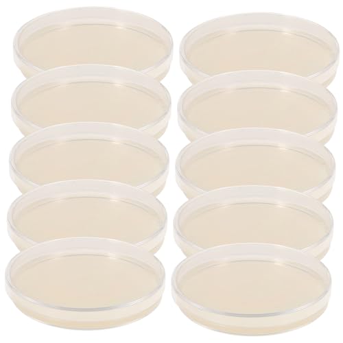 Ipetboom 10 Stück Vorgießfertige Petrischalen mit Nähragar Sterile Nährbodenplatten für Mikrobiologie Labor und Schulische Wissenschaftsexperimente Dicke Agar Kultivierung Ipetboom 10 Stück Vorgießfertige Petrischalen mit Nähragar Sterile Nährbodenplatten für Mikrobiologie Labor und Schulische Wissenschaftsexperimente Dicke Agar Kultivierung von Ipetboom