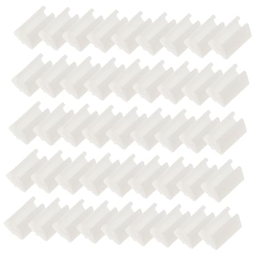 Ipetboom 100 Stück Teiliges Kunststoff Schutzfüße für Küchenspülenracks rutschfeste Ersatz sinkgitterfüße Passgenaue Möbelgleiter für Stuhl Tischbeine Langlebige Bodenschoner für Saubere von Ipetboom