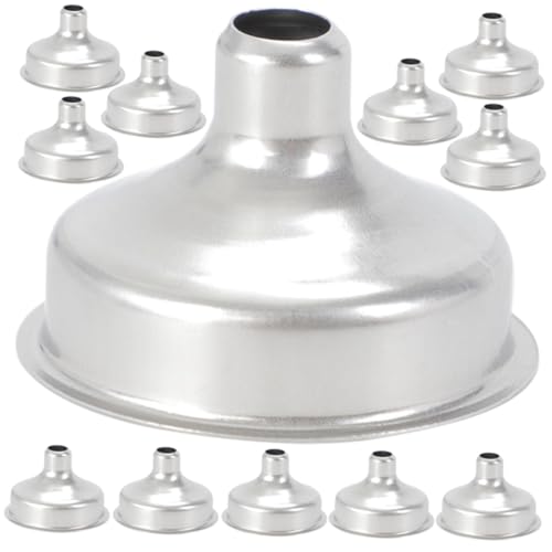 Ipetboom 12 Stück Teiliges Edelstahl Trichter Kompakte Mini Metalltrichter mit Breiter Öffnung für Küchen Einmachgläser und Ätherische Ölübertragung Langlebig und Reisetauglich Ipetboom 12 Stück Teiliges Edelstahl Trichter Kompakte Mini Metalltrichter mit Breiter Öffnung für Küchen Einmachgläser und Ätherische Ölübertragung Langlebig und Reisetauglich von Ipetboom