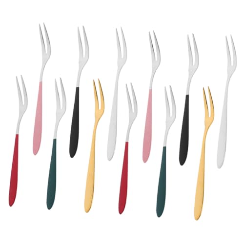 Ipetboom 12 Stück Teiliges Mini Food Fork Vielseitige Obst und Dessertgabeln Spiegelpoliert Rostfrei für Alltag Party Hochzeit und Restaurant Komfortabel Leicht zu Reinigen Ipetboom 12 Stück Teiliges Mini Food Fork Vielseitige Obst und Dessertgabeln Spiegelpoliert Rostfrei für Alltag Party Hochzeit und Restaurant Komfortabel Leicht zu Reinigen von Ipetboom