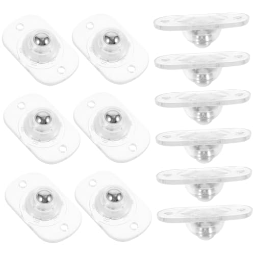 Ipetboom 12 Stück Teiliges Selbstklebende Mini lenkrollen aus Edelstahl Schwenkbar Geräuschlose für Aufbewahrungsbox Möbel Mülleimer Küchenhelfer Ipetboom 12 Stück Teiliges Selbstklebende Mini lenkrollen aus Edelstahl Schwenkbar Geräuschlose für Aufbewahrungsbox Möbel Mülleimer Küchenhelfer von Ipetboom