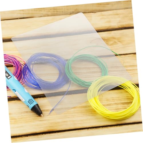 Ipetboom 12 Stück Teiliges Transparente Zeichenschablonen aus Klarem PVC Robustes Stift Zubehör Vielseitige Tracing Pads für DIY Kunstprojekte Leicht zu Reinigen und Präzises Zeichnen von Ipetboom