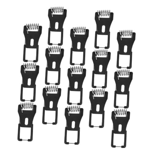 Ipetboom 15 Stück Teiliges Metall Federklammer für Einbauleuchten Einfache Montage Stabile Halterung für Downlights und Spotlights Langlebige Lampenklammern für Deckenlampen Zubehör für von Ipetboom