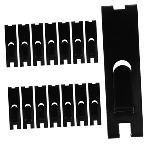 Ipetboom 15 Stück Teiliges Metall Gridwall Haken mit Kerbe Langlebige Wandhaken für Drahtgitter Bilderrahmen und Wanddekoration Praktische Aufhänger für Büro und Zuhause Schwarz Ipetboom 15 Stück Teiliges Metall Gridwall Haken mit Kerbe Langlebige Wandhaken für Drahtgitter Bilderrahmen und Wanddekoration Praktische Aufhänger für Büro und Zuhause Schwarz von Ipetboom