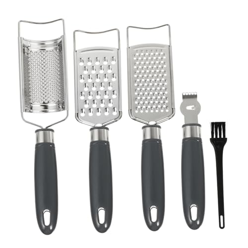 Ipetboom 1Satz Teiliges Küchenreibe Manuelle Nahrungsmittel mit Ergonomischem Griff für Gemüse Ingwer Käse und Kompakte und Leicht zu Reinigende Küchengeräte von Ipetboom
