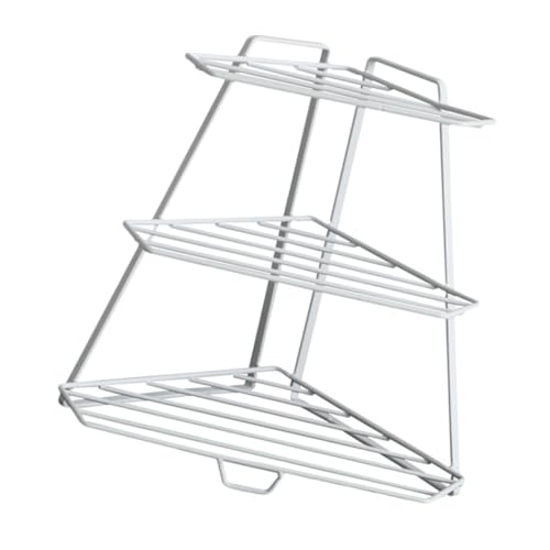 Ipetboom 1Stück Eckregal Badezimmerregal Stöckiges Lagerregal und Langlebig Platzsparend für Bad Schlafzimmer Ipetboom 1Stück Eckregal Badezimmerregal Stöckiges Lagerregal und Langlebig Platzsparend für Bad Schlafzimmer von Ipetboom