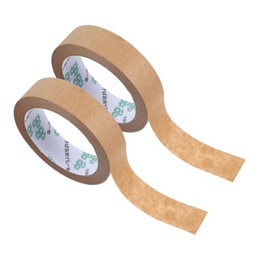 Ipetboom 2 Rollen Selbstklebendes Kraftpapier packband Beschreibbar Starkes Dichtungsband zum Verpacken Versiegeln von Paketen und Umzugskartons Vielseitig und Langlebig Ipetboom 2 Rollen Selbstklebendes Kraftpapier packband Beschreibbar Starkes Dichtungsband zum Verpacken Versiegeln von Paketen und Umzugskartons Vielseitig und Langlebig von Ipetboom