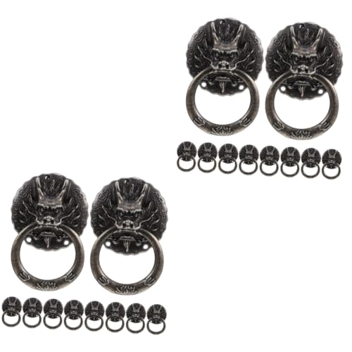 Ipetboom 2 Sätze Retro Drachenkopf Möbelgriff Teiliges Schubladengriffe Für Schränke Weinschachteln Und Installieren Langlebig Und 10 Stück * 2 von Ipetboom
