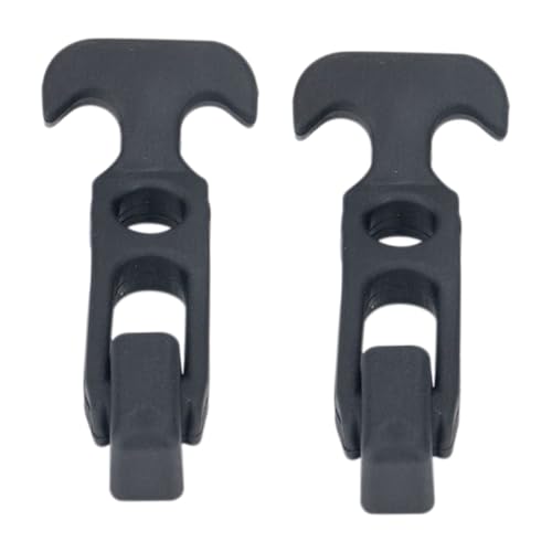 Ipetboom 2 Sätze Teiliges Heavy Duty T Griff Schloss mit Flexiblem Gummi Elastische Werkzeugkastensicherung für Golfwagen und Wohnmobil Stoßdämpfend Rostfrei Einfach zu Montieren von Ipetboom