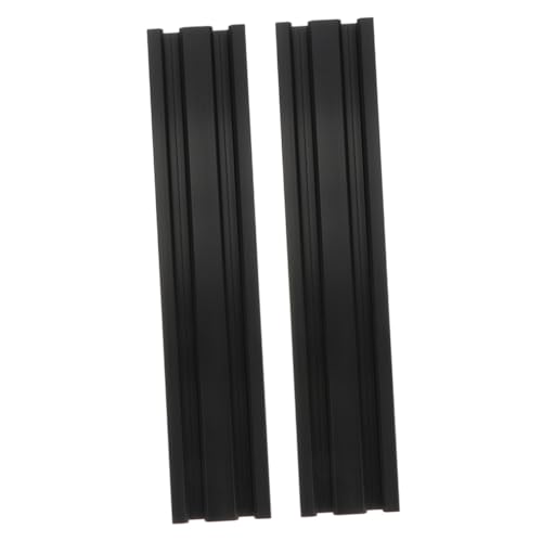 Ipetboom 2 Stück Aluminiumprofil Schwarz Eloxiert Präzise Linearführung Drucker Verschleißfestes Hochfestes Aluminiumprofil mit Offenem T slot zur Zubehörmontage Ipetboom 2 Stück Aluminiumprofil Schwarz Eloxiert Präzise Linearführung Drucker Verschleißfestes Hochfestes Aluminiumprofil mit Offenem T slot zur Zubehörmontage von Ipetboom