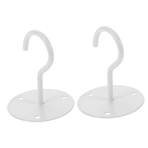 Ipetboom 2 Stück Deckenhaken Metall Weiß Wandmontage Schwerlast Haken für Pflanzenlaternen Windspiele Blumentöpfe Vielseitig für Innen Außen Garage Büro Ipetboom 2 Stück Deckenhaken Metall Weiß Wandmontage Schwerlast Haken für Pflanzenlaternen Windspiele Blumentöpfe Vielseitig für Innen Außen Garage Büro von Ipetboom
