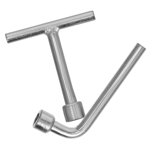 Ipetboom 2 Stück Edelstahl Dreiecksschlüssel Robust Korrosionsbeständig für Elektrische Schaltschränke Wasserzähler Aufzug Tür Schraubenschlüssel Vielseitig und Langlebig von Ipetboom