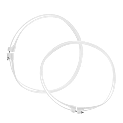 Ipetboom 2 Stück Ersatzring für Netzabdeckung Stabiler und Universeller Haltering Kompatibel mit Stand Tisch und Wandventilatoren Installieren Langlebige Materialien Design von Ipetboom