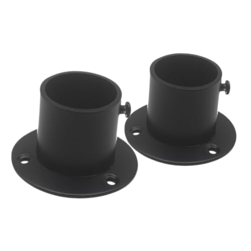 Ipetboom 2 Stück Flansch Halterung für Duschvorhangstange Gardinenstange Kleiderstange Robuste und Langlebige Konstruktion Installieren Ipetboom 2 Stück Flansch Halterung für Duschvorhangstange Gardinenstange Kleiderstange Robuste und Langlebige Konstruktion Installieren von Ipetboom