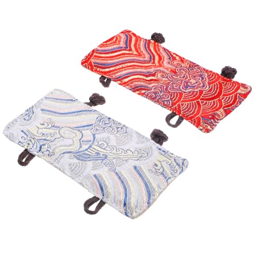 Ipetboom 2 Stück Hitzebeständiger Teekannen Griffschutz Hitzeisolierende Griffhülle aus Stoff rutschfeste Teekannen Griffmanschette für Sicheren Halt Beim Kochen für Haushalt und von Ipetboom