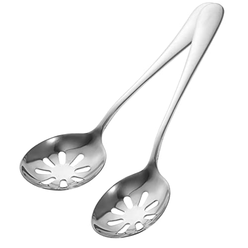 Ipetboom 2 Stück Kleine Gelochte Löffel aus Rostfreiem Leichte Langlebige Küchenhelfer zum Abseihen und Servieren Spülmaschinenfest für Obst Desserts und Suppenfilter Ipetboom 2 Stück Kleine Gelochte Löffel aus Rostfreiem Leichte Langlebige Küchenhelfer zum Abseihen und Servieren Spülmaschinenfest für Obst Desserts und Suppenfilter von Ipetboom