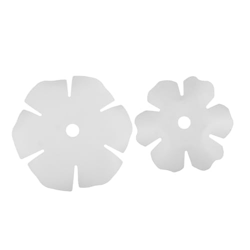 Ipetboom 2 Stück Kreativer Lampenschirm Aus Kunststoff Lampenschirm Für Deckenleuchten Kronleuchterschirme Blumen Schreibtischlampe Hängelampenschirme Moderner Blumen von Ipetboom