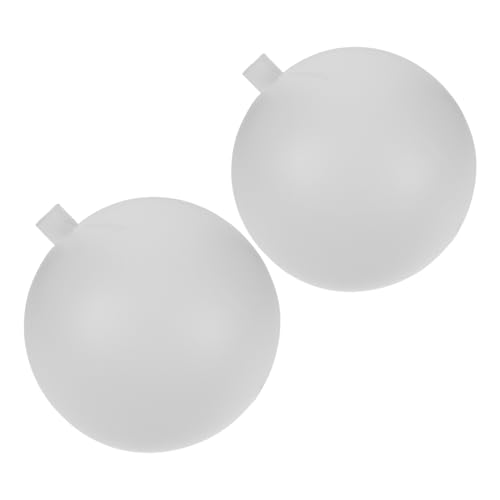 Ipetboom 2 Stück Lampenschirm Kugel Ø120mm Kunststoff Rund Lampenschirm Ersatz für Deckenleuchten Hochzeitsdeko Gartenbeleuchtung Innen Außenbereich 2 Stück von Ipetboom