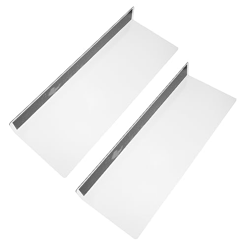 Ipetboom 2 Stück Magnetische Regalteiler aus PVC für Supermärkte Förmige Stabile Trennwand zur Klassifizierung von mit Höhe für Getränke Snacks und von Ipetboom