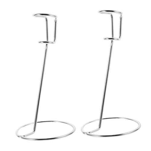 Ipetboom 2 Stück Milchaufschäumer Ständer Küchenmixer Halter Handlicher Milchfrother Aufbewahrungsständer für Zuhause Rostfrei Langlebig Platzsparend Vielseitig Einsetzbar von Ipetboom