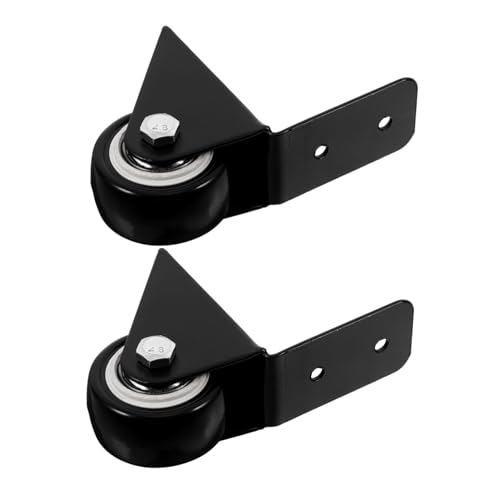 Ipetboom 2 Stück Möbelrollen Silent Caster Schwerlast Ersatzräder für Kommode Möbel Richtungsgebunden Leise Möbelrollen für Schränke und Werkbänke von Ipetboom