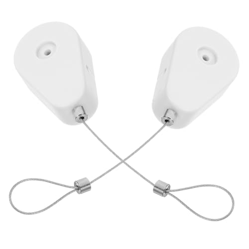 Ipetboom 2 Stück Retractable Security Cable Lock Box mit Einziehbarem Sicherheitsband für Tv Fernbedienung Diebstahlschutz und Vielseitige Nutzung Wohn und Büroumgebungen von Ipetboom