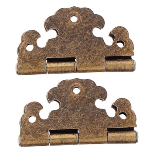 Ipetboom 2 Stück Retro metallscharniere für Möbel Antike Schranktüren scharniere aus Metall Außenscharniere für Holzboxen und Kleiderschränke Stilvolle Einfache Montage Reibungsloser Ipetboom 2 Stück Retro metallscharniere für Möbel Antike Schranktüren scharniere aus Metall Außenscharniere für Holzboxen und Kleiderschränke Stilvolle Einfache Montage Reibungsloser von Ipetboom
