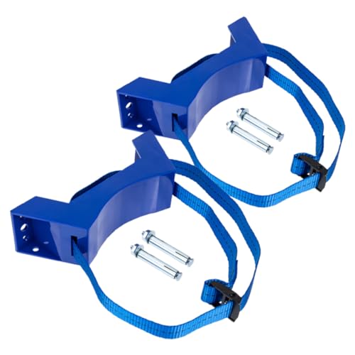 Ipetboom 2 Stück Schwere Gasflaschenhalterung Vielseitige Zylinder Wandhalterung mit Stabilem Tankmontage-kit und Haltegurt für Camping und Schweißen Platzsparend und Robust Ipetboom 2 Stück Schwere Gasflaschenhalterung Vielseitige Zylinder Wandhalterung mit Stabilem Tankmontage-kit und Haltegurt für Camping und Schweißen Platzsparend und Robust von Ipetboom