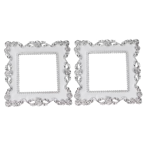 Ipetboom 2 Stück Steckdosen abdeckung Schutzkappe aus Kunststoff Silberne Rosé optik Schutz für Europäische Lichtschalter Kindersicher und Dekorativ Geeignet für Wohn Kinderzimmer von Ipetboom