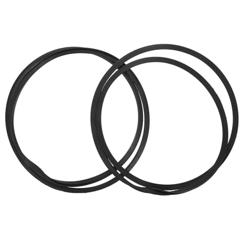 Ipetboom 2 Stück Teiliges Barber Stuhl Gummiring rutschfeste Basisdichtung für Friseurstühle Vibrationsdämpfender Bodenschutz Stabiler Salon Zubehör für Fliesen und Holzböden von Ipetboom