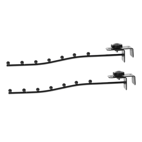 Ipetboom 2 Stück Teiliges Verstellbares Hängeset Kleiderhaken Schwarz Stabile Mehrfach kleiderhaken für Garderobe für Schlafzimmer Kleidungsladen Platzsparende Aufbewahrung Am Bett Ipetboom 2 Stück Teiliges Verstellbares Hängeset Kleiderhaken Schwarz Stabile Mehrfach kleiderhaken für Garderobe für Schlafzimmer Kleidungsladen Platzsparende Aufbewahrung Am Bett von Ipetboom