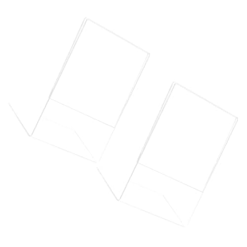 Ipetboom 2 Stück Transparente Tischaufsteller Hochformat Vielseitige Acryl Bilderrahmen und Kartenhalter für Schreibtisch Büro Zuhause Klarer Design Foto und Qr Code Display Ipetboom 2 Stück Transparente Tischaufsteller Hochformat Vielseitige Acryl Bilderrahmen und Kartenhalter für Schreibtisch Büro Zuhause Klarer Design Foto und Qr Code Display von Ipetboom