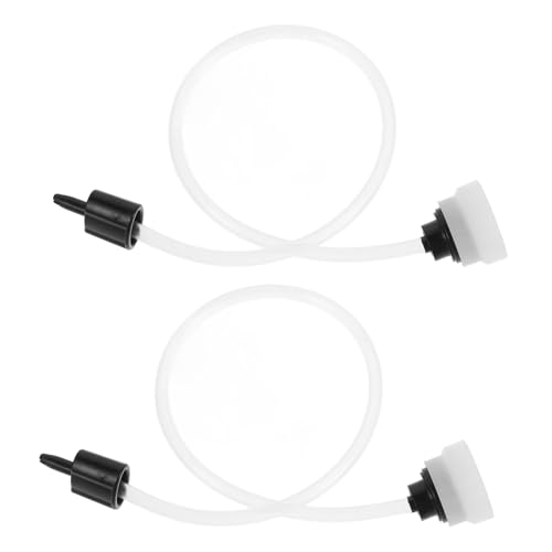 Ipetboom 2 Stück Vakuumieradapter Teiliges Vakuumschlauch Ersatz für Küchen Vakuumierer Verlängerte Luftdichte Versiegelung Kompatibel mit Vakuumbeuteln zur Frischhaltung und Lagerung von Ipetboom