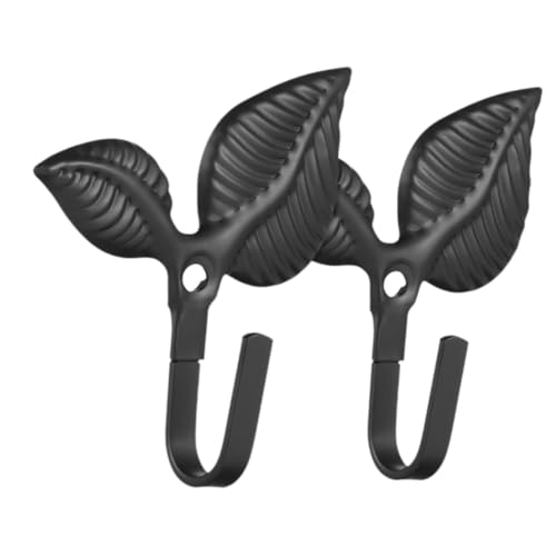 Ipetboom 2 Stück Vintage Wandhaken aus Robustem Metall Dekorative Blattform Garderobenhaken für Vielseitiges Aufhängen im Wohnzimmer Retro Stil Langlebig und Stilvoll Ipetboom 2 Stück Vintage Wandhaken aus Robustem Metall Dekorative Blattform Garderobenhaken für Vielseitiges Aufhängen im Wohnzimmer Retro Stil Langlebig und Stilvoll von Ipetboom