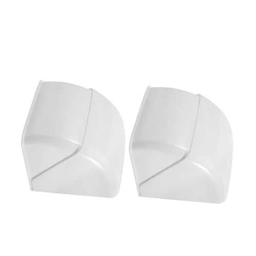 Ipetboom 2 Stück Wasserdichte Outdoor Steckdosenabdeckung Regenfeste Schalterbox Universeller Steckdosenschutz für Garten und Außenbereich Einfache Werkzeugfreie Montage Versteckte von Ipetboom