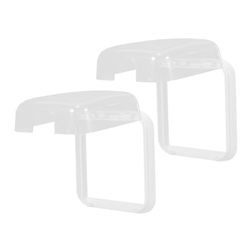 Ipetboom 2 Stück Wasserdichte Steckdosenabdeckung Transparenter Schutz für Außen Badezimmer steckdosen Selbstklebende Elektrobox mit Feuchtigkeitsresistentem Design Schutz vor Wasser und von Ipetboom