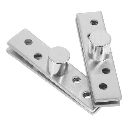Ipetboom 2 Stücke Verdeckte Dreh Haushalts Hinges mit Rotation Unsichtbare Scharniere für Schranktüren Robuste und Langlebige Türhardware für Möbel von Ipetboom