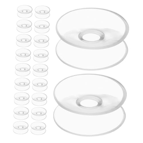 Ipetboom 20 Stück Doppelseitige Saugnäpfe Starke PVC Saugnapf Pads für Metall Fliesen Spiegel Aquarien Einfache Anwendung Rutschfest Beschädigungsfreies Entfernen Ipetboom 20 Stück Doppelseitige Saugnäpfe Starke PVC Saugnapf Pads für Metall Fliesen Spiegel Aquarien Einfache Anwendung Rutschfest Beschädigungsfreies Entfernen von Ipetboom